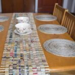 Handcrafted Paper Natural Round Dinner Mats