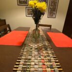 Handcrafted Paper Natural Table Runner